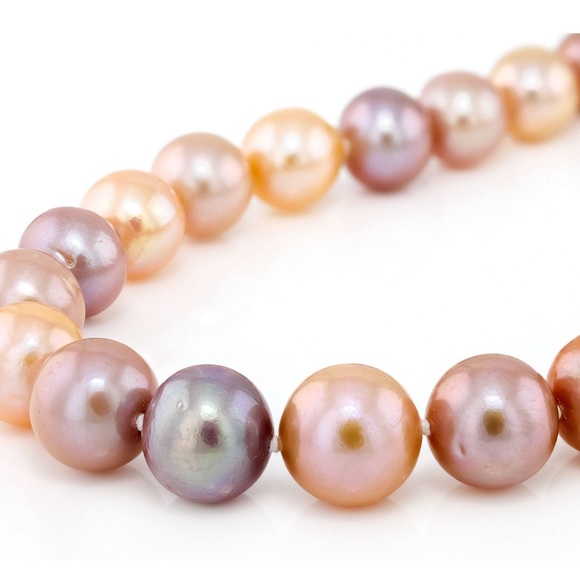 Genusis  Multi-Color Freshwater Pearl Necklace - Picture 5 of 6